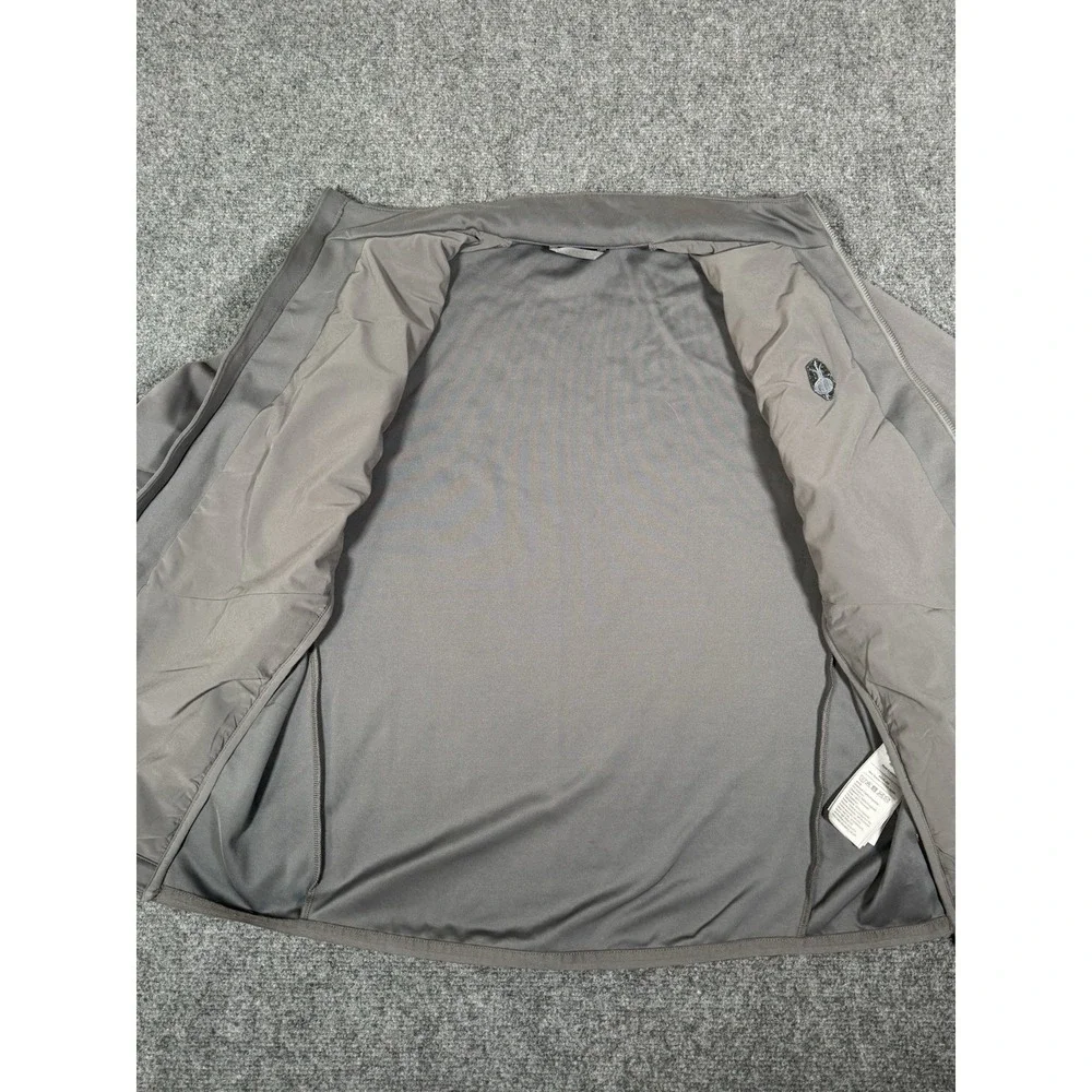 KJUS Jacket Mens Size 52 L Gray Release Full Zip Lightweight Puffy Pullover‎